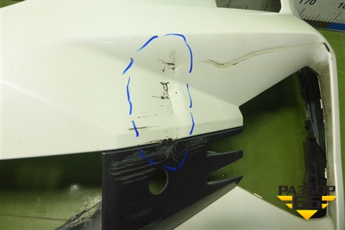 Бампер передний (7105004DRS0400) для GAC GS8 с 2021-2025г (ГС8)