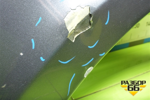 Крыло переднее левое (до 2017) (5E0821105B) для Skoda Octavia (A7) с 2013г (Октавия)