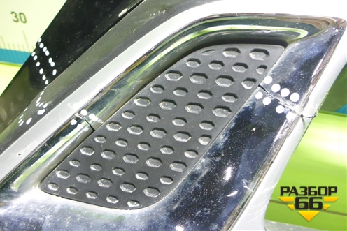 Накладка переднего бампера (после 2018г) (6405A269) для Mitsubishi Outlander с 2012-2024г (Аутлендер)