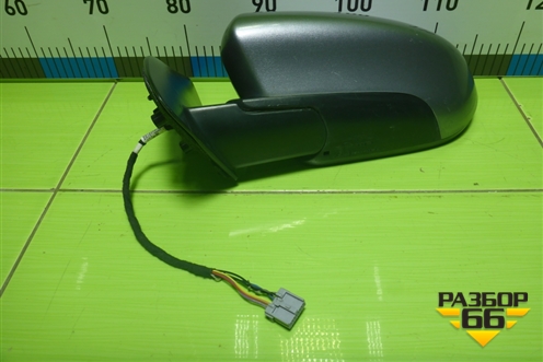 Зеркало левое электрическое (7 контактов) для Nissan Qashqai (J10E) с 2006-2013г (Кашкай)
