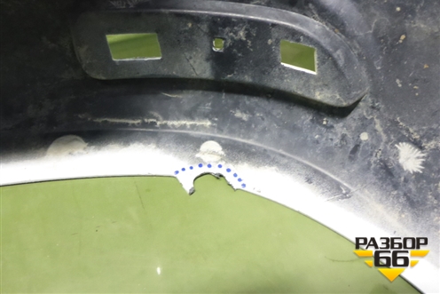 Бампер задний (8450091538) для VAZ Largus/Ларгус с 2012-2024г