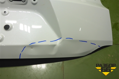 Дверь багажника без стекла (J686301701DY) для Chery Tiggo 4 Pro с 2020г (Тиго 4 Про)