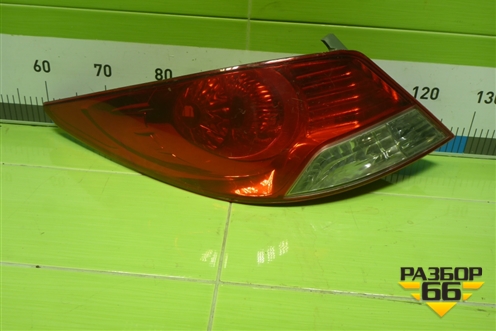 Фонарь задний левый (до 2014г седан дубликат) для Hyundai Solaris с 2010-2016г (Солярис)