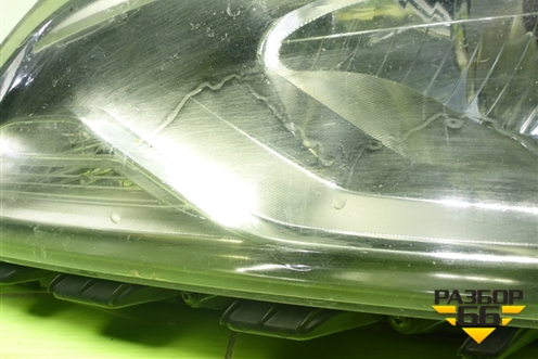 Фара левая (галоген, после 2015г) (921014L600) для Hyundai Solaris с 2010-2016г (Солярис)