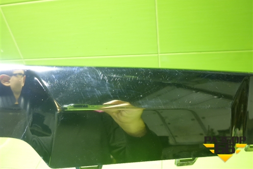 Накладка заднего бампера (A1668857500) для Mercedes Benz ML-Klass W166 c 2011г (МЛ)