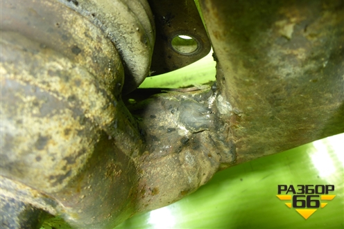 Коллектор выпускной (2.5л BAC) для Volkswagen Touareg c 2002-2010г (Туарег)