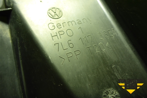 Воздухозаборник интеркулера (7L6117335A) для Volkswagen Touareg c 2002-2010г (Туарег)