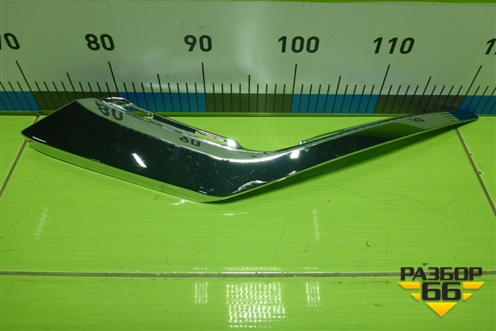 Накладка переднего бампера левая (нижняя после 2015г) (6407A143) для Mitsubishi Outlander с 2012-2024г (Аутлендер)