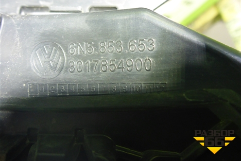 Решетка радиатора (6N5853653) для Volkswagen Polo с 2020г (Поло)