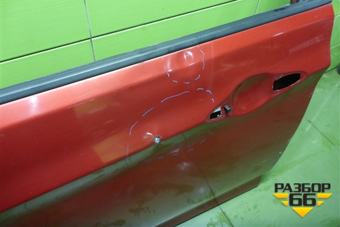 Дверь передняя левая (760034L000) для Hyundai Solaris с 2010-2016г (Солярис)