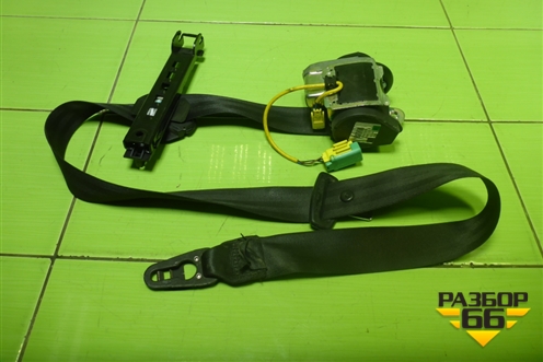 Ремень безопасности передний правый с пиропатроном (7L0857706H) для Volkswagen Touareg c 2002-2010г (Туарег)