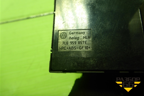 Модуль управления стеклоподъёмниками (7L6959857E) для Volkswagen Touareg c 2002-2010г (Туарег)