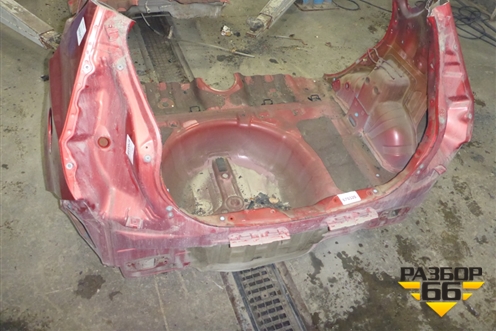 Крыло заднее левое (хетчбэк) (715034LC20) для Hyundai Solaris с 2010-2016г (Солярис)