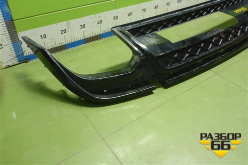 Юбка заднего бампера (760807568) для Volkswagen Touareg с 2018г (Туарег)