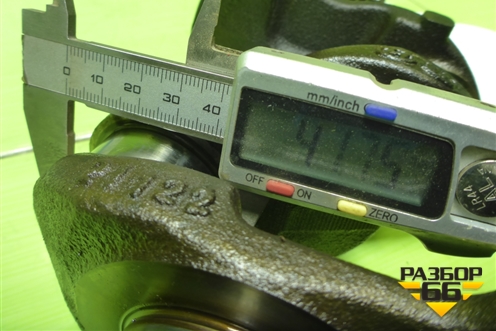 Коленвал (1.4л G4FA) для Hyundai Solaris с 2010-2016г (Солярис)