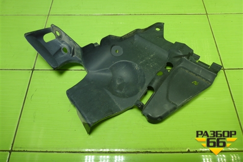 Пыльник двигателя боковой левый (638318745R) для Nissan Terrano с 2014г (Терано)