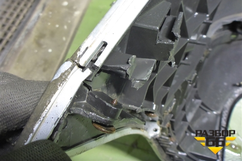 Бампер задний (под парктроник) (7L6807421) для Volkswagen Touareg c 2002-2010г (Туарег)