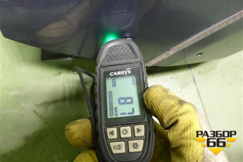 Крыло переднее левое без отверстия под повторитель (P201F2701020101) для Changan Hunter Plus с 2020-2025г (Хантер Плюс)