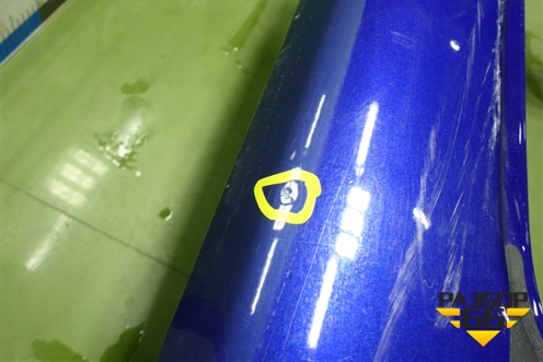 Дверь задняя правая (Под стекло и накладку) (821009310R) для VAZ Largus/Ларгус с 2012-2024г