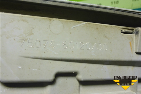 Накладка двери задней левой (после 2012г до 2015г) (7507660120) для Toyota Land Cruiser (200) с 2008г (Ленд Крузер)