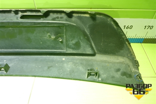 Накладка заднего бампера (до 2020г седан) (86612H0000) для Kia Rio с 2017г (Рио 4)