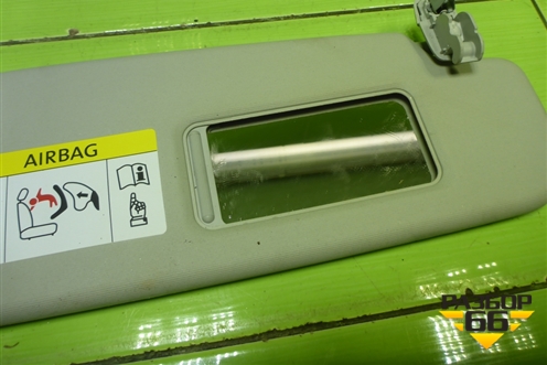 Козырёк солнцезащитный правый для Volkswagen Polo (седан) с 2010г (Поло)