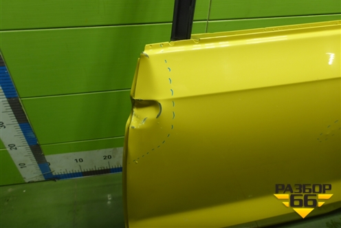 Дверь задняя левая (6RU833311C) для Volkswagen Polo (седан) с 2010г (Поло)