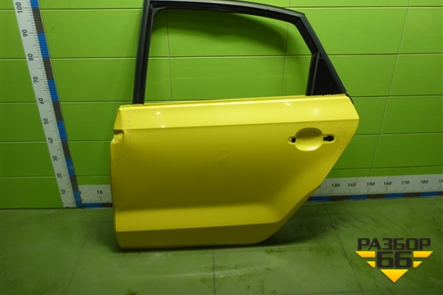 Дверь задняя левая (6RU833311C) для Volkswagen Polo (седан) с 2010г (Поло)