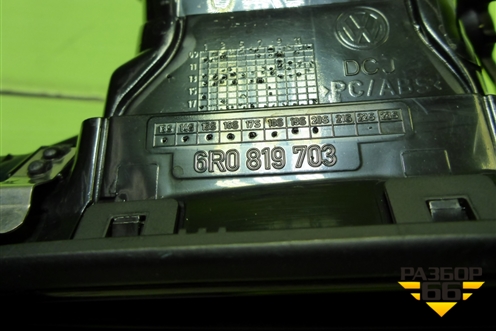 Дефлектор воздушный левый (6R0819703) для Volkswagen Polo (седан) с 2010г (Поло)