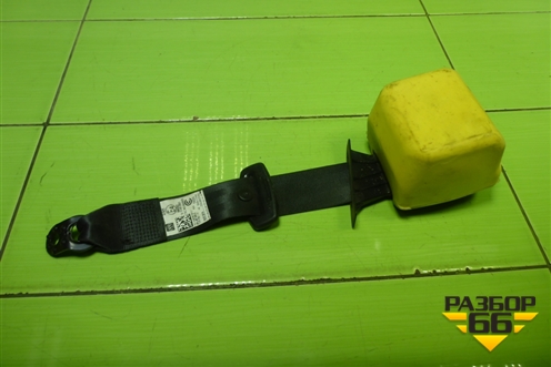 Ремень безопасности задний левый (6RU857805B) для Volkswagen Polo (седан) с 2010г (Поло)