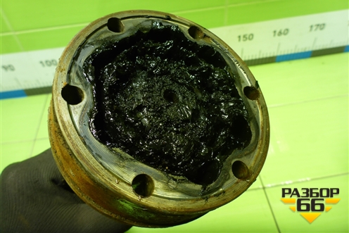 Привод передний левый  (1.6л CWV шлиц наруж-36) (6RU407761K) для Volkswagen Polo (седан) с 2010г (Поло)