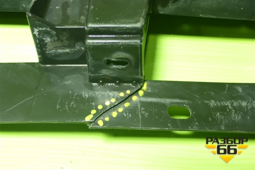 Пыльник переднего бампера центральный (после 2018г) (626604СL0B) для Nissan X-Trail (Т32) с 2014г (Хтраил)