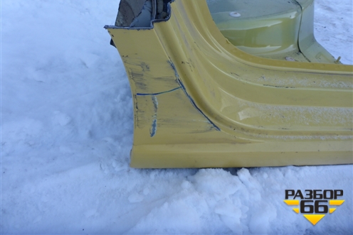 Порог со стойкой правый для Volkswagen Polo (седан) с 2010г (Поло)