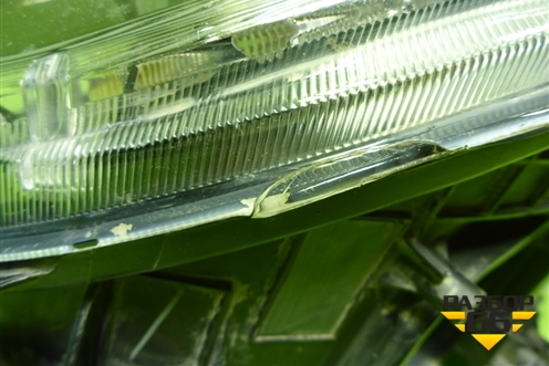 Фара правая (галоген) (A9618204139) для Mercedes Benz TRUCK Actros MP4 с 2012г (Актрос)