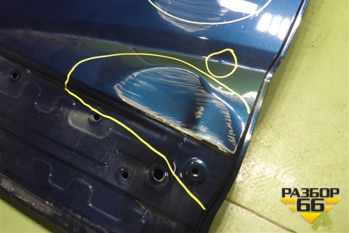 Дверь задняя правая (6201600XKN02BD) для Haval F7 с 2024-2026г (Ф7)