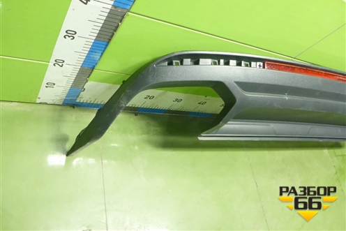 Юбка заднего бампера (760807568J) для Volkswagen Touareg с 2018г (Туарег)