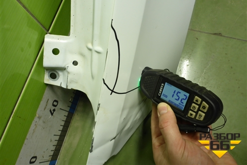 Крыло переднее левое без отверстия под повторитель (5JA821021) для Skoda Rapid с 2013г (Рапид)