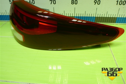 Фонарь задний наружный правый (после 2020г Led X-Line) (92402H0800) для Kia Rio с 2017г (Рио 4)