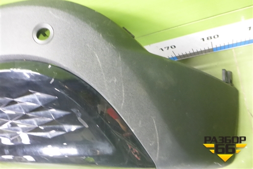 Юбка заднего бампера (под парктроник) (602006725AA) для Chery Tiggo 7L с 2024-2025г