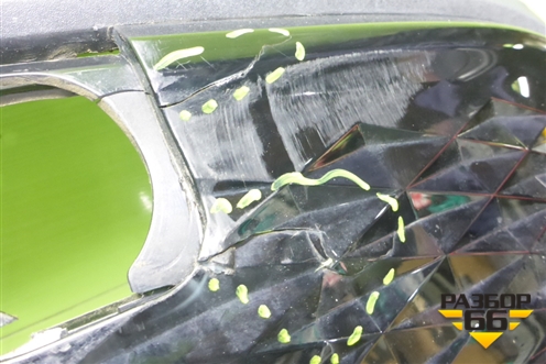 Юбка заднего бампера (под парктроник) (602006725AA) для Chery Tiggo 7L с 2024-2025г