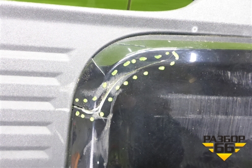 Юбка заднего бампера (под парктроник) (602006725AA) для Chery Tiggo 7L с 2024-2025г