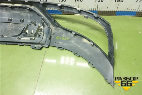 Юбка заднего бампера (S-Line) (4M8807521C) для Audi Q8 с 2018г (Ку 8)