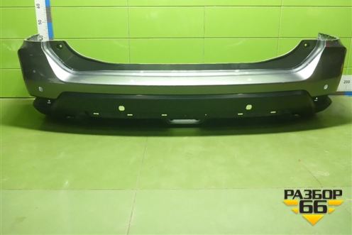 Бампер задний (после 2018г под парктроник) (85022HZ30H) для Nissan X-Trail (Т32) с 2014г (Хтраил)