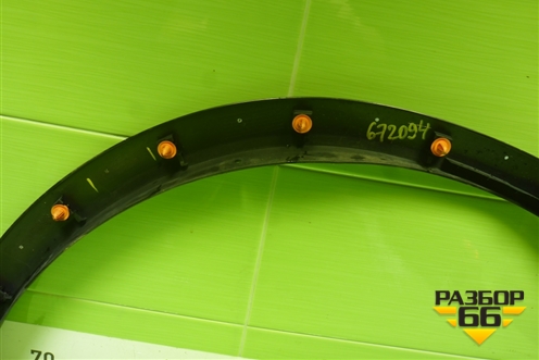 Накладка переднего крыла левого (609000302AA) для Chery Tiggo 4 с 2017-2025г (Тиго 4)