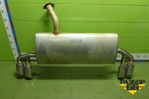 Глушитель задняя часть (6600275799) для Geely Coolray с 2019-2025г (Кулрей)