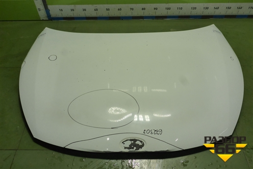 Капот (до 2020г) (66400H0000) для Kia Rio с 2017г (Рио 4)