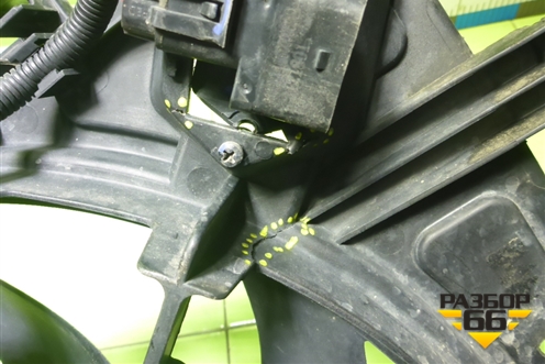 Вентилятор охлаждения радиатора (1308100U3420) для Москвич 3 с 2022г