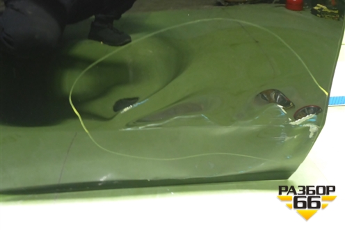 Дверь задняя правая (A2537306404) для Mercedes Benz GLC-Klass C253 COUPE с 2016г (ГЛЦ)