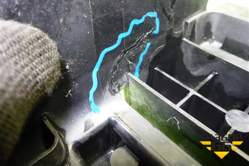 Вентилятор охлаждения радиатора (13220116) для Opel Insignia с 2008-2017г (Инсигниа)