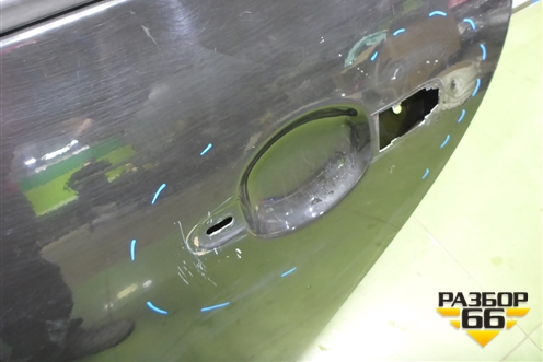 Дверь задняя левая (универсал) для VAZ Kalina/Калина